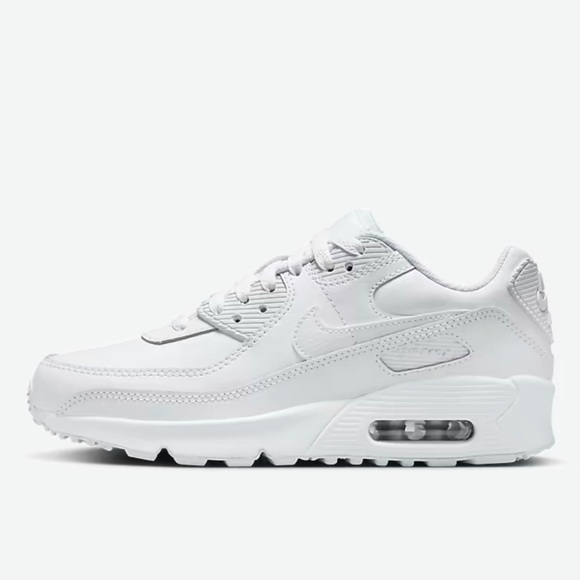 Nike WMNS Air Max 90 White Sneakers
White/Metallic Silver/White HF6358-102 - Picture 2 of 16
